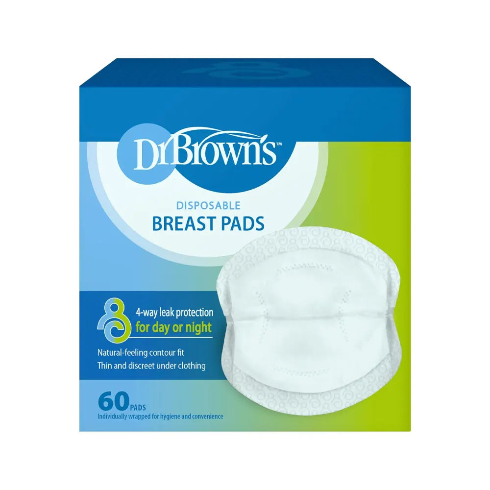 Dr. Brown's Coussinets d’Allaitement Jetables – 60 Pièces