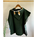 Baby Bulle Double Bath Ponchos - Green