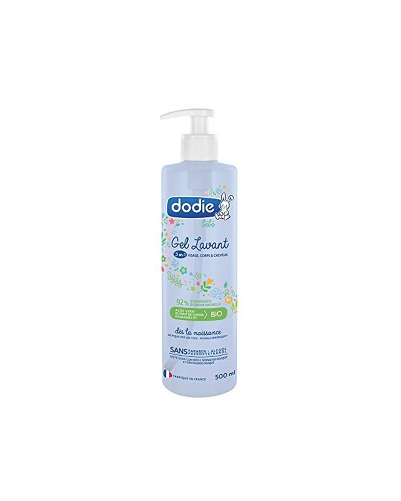 Offre Dodie: Lingette + Gel lavant + Biberon 240ml + Sucette 6m Bleu