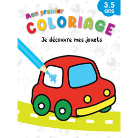 Mon Premier Coloriage - Je Decouvre Mes Jouets