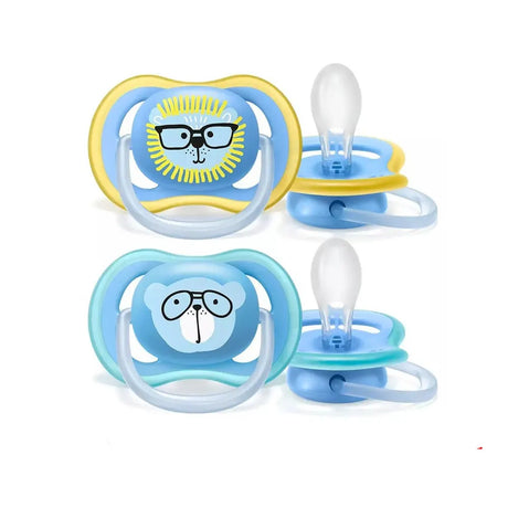 Lot de 2 Sucettes Orthodontique Ultra Air 18M+ - Garçon