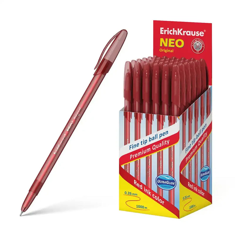 ErichKrause Ballpoint Pen - Red