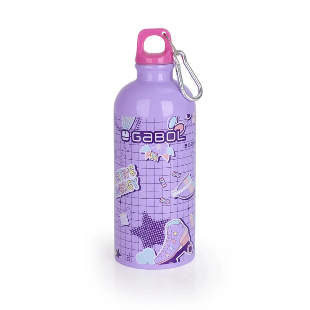 Gabol FUNNY – Botella Infantil de Acero Inoxidable 600ml