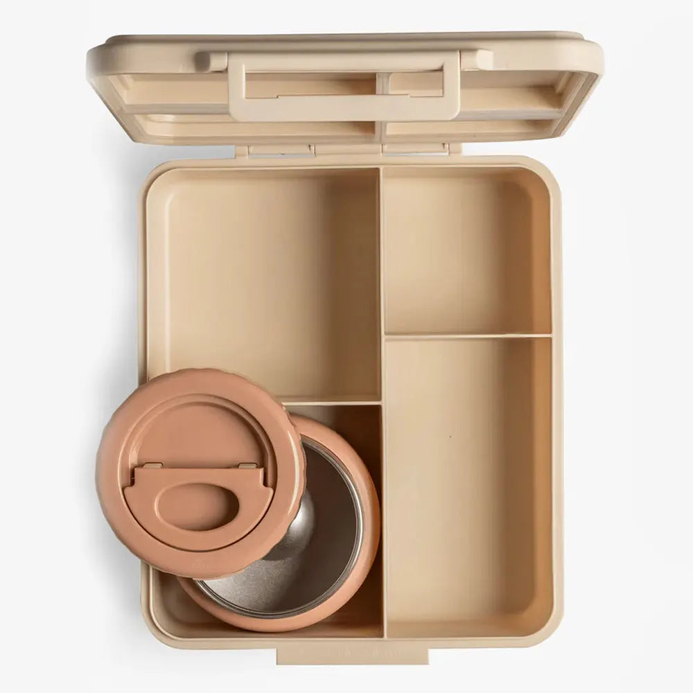 Grand Lunchbox avec Pot Alimentaire Isotherme Citron - Ballerina