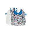 Baby Bulle Pack 2 Bavoirs avec col claudine Liberty - Bleu