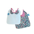 Baby Bulle Pack 2 Bavoirs avec col claudine Liberty - Rose