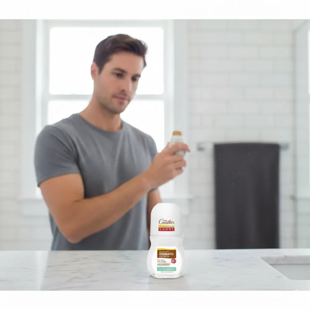 Desodorante antiolor Roge Cavailles Dermato para hombre Roll-on 50 ml