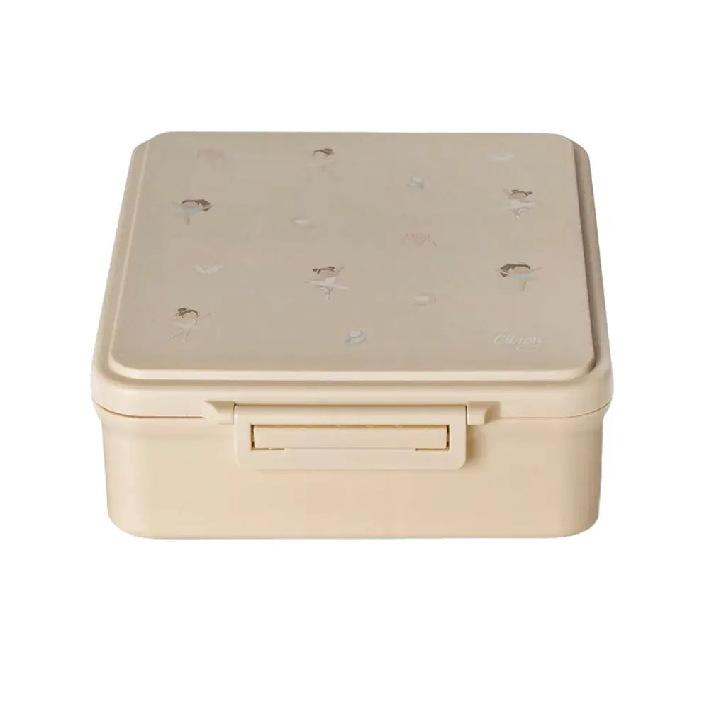 Grand Lunchbox avec Pot Alimentaire Isotherme Citron - Ballerina