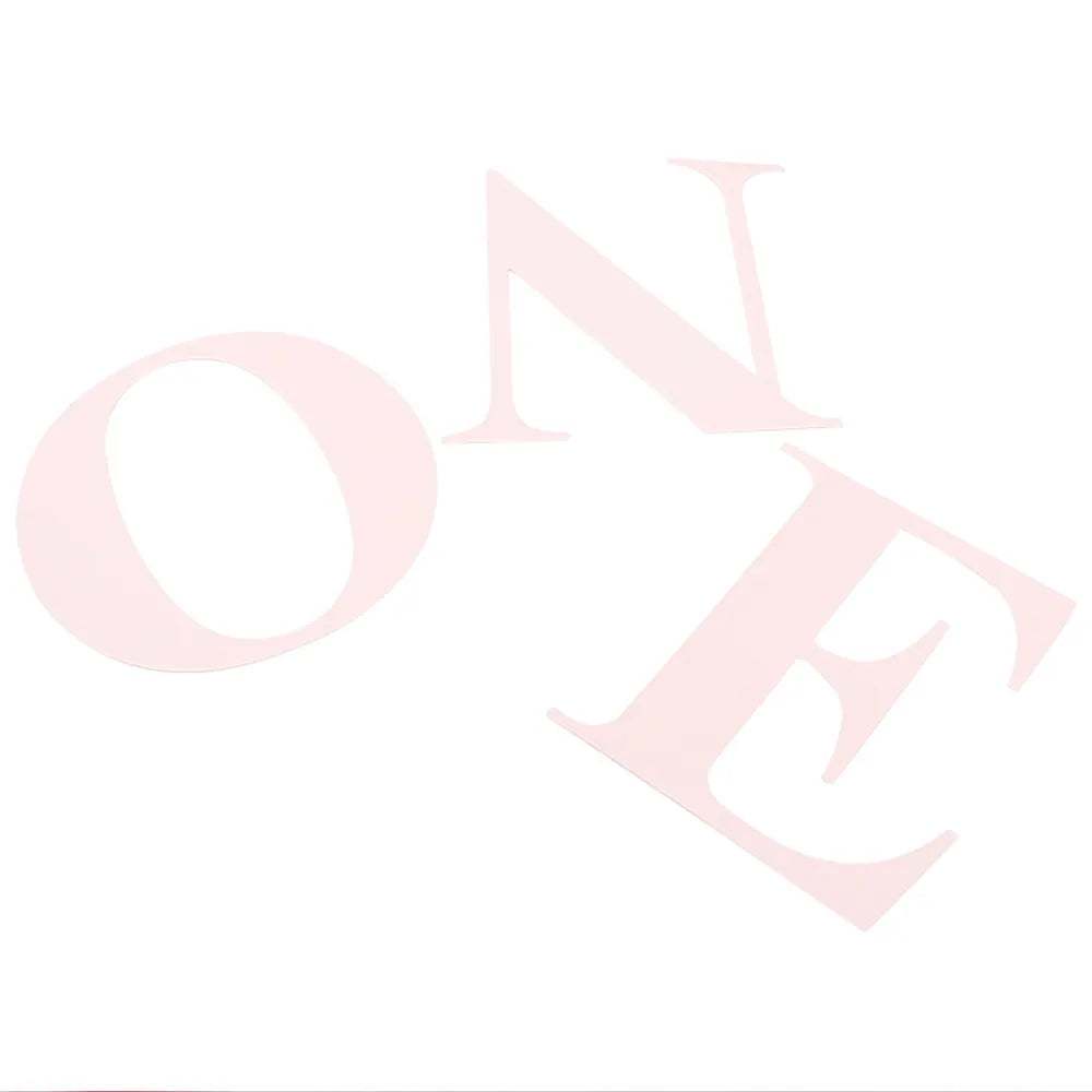 Pink Letter ONE – 13cm