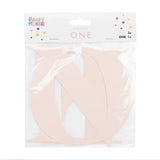 Pink Letter ONE – 13cm
