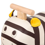 B. Toys Porteur Zèbre en Bois 18M+