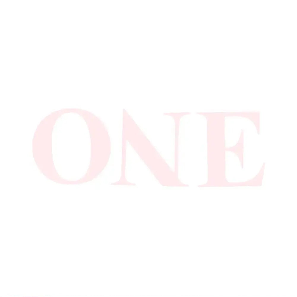 Pink Letter ONE – 13cm