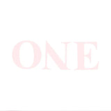 Pink Letter ONE – 13cm