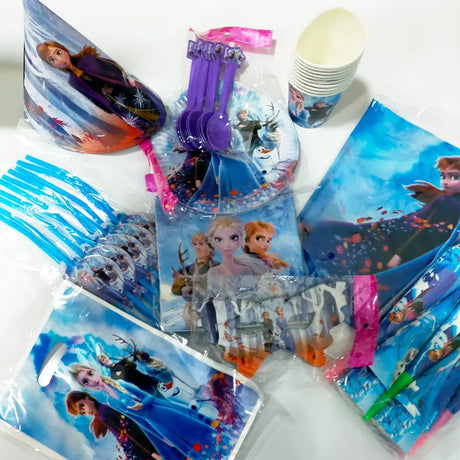 Pack Anniversaire 91 Pièces - Frozen