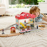 Hape Gare Ferroviaire Portable 3-8A