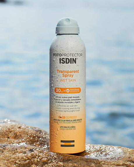 ISDIN Fotoprotector Trasparent Spray Wet Skin SPF 50+ 250ml