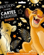 Le Roi Lion - Les Ateliers Cartes à Gratter Dorées