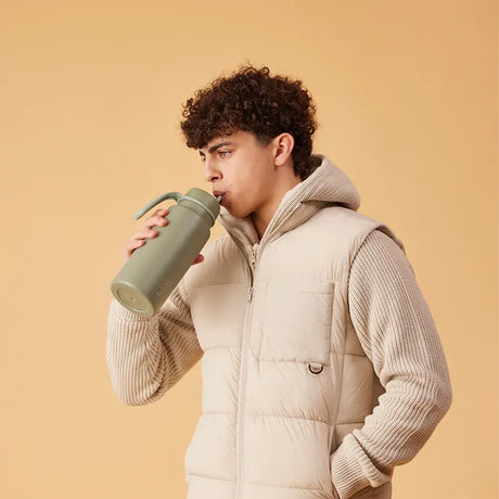 b.box 1L Insulated Water Bottles – Olive