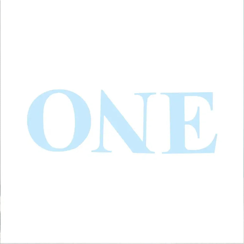 Blue Letter ONE – 13cm