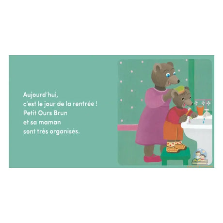 Goes to School – Petit Ours Brun