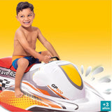 INTEX Wave Rider – Flotador Hinchable para Niño con Diseño de Moto Acuática - +3 años