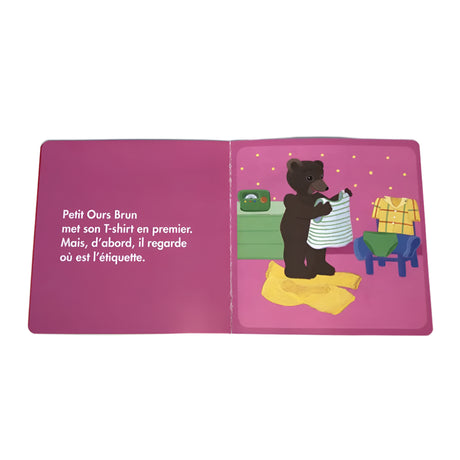 Gets Dressed by Himself – Petit Ours Brun