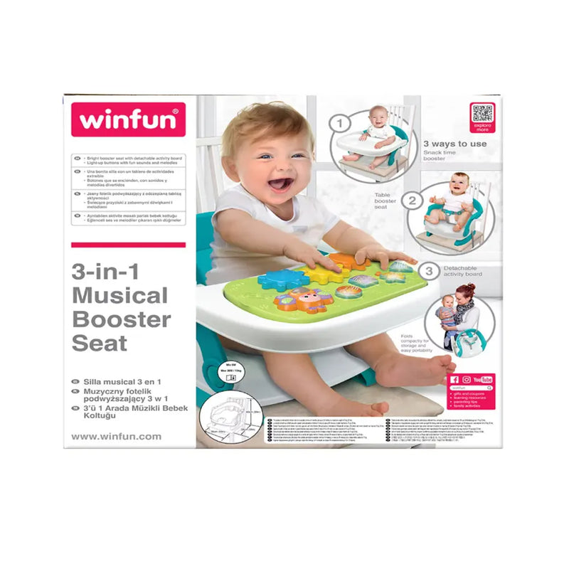 Winfun 3-in-1 Activity Booster Seat - 6M+