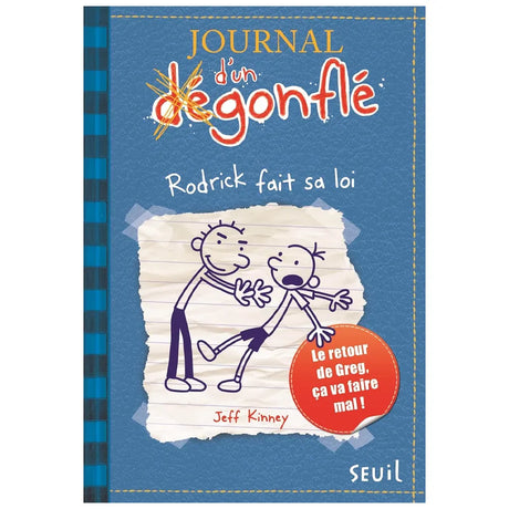 Journal d'un Dégonflé Tome 02 - Rodrick Fait Sa Loi