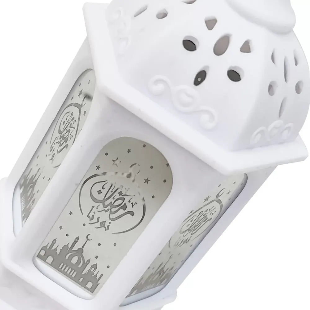 Ramadan Lantern Ornament - White