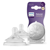 Philips Avent Lot de 2 Tétines Natural Response 1M+