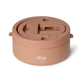 سيترون ترمس طعام من الفولاذ المقاوم للصدأ 400 مل - وردي خجول