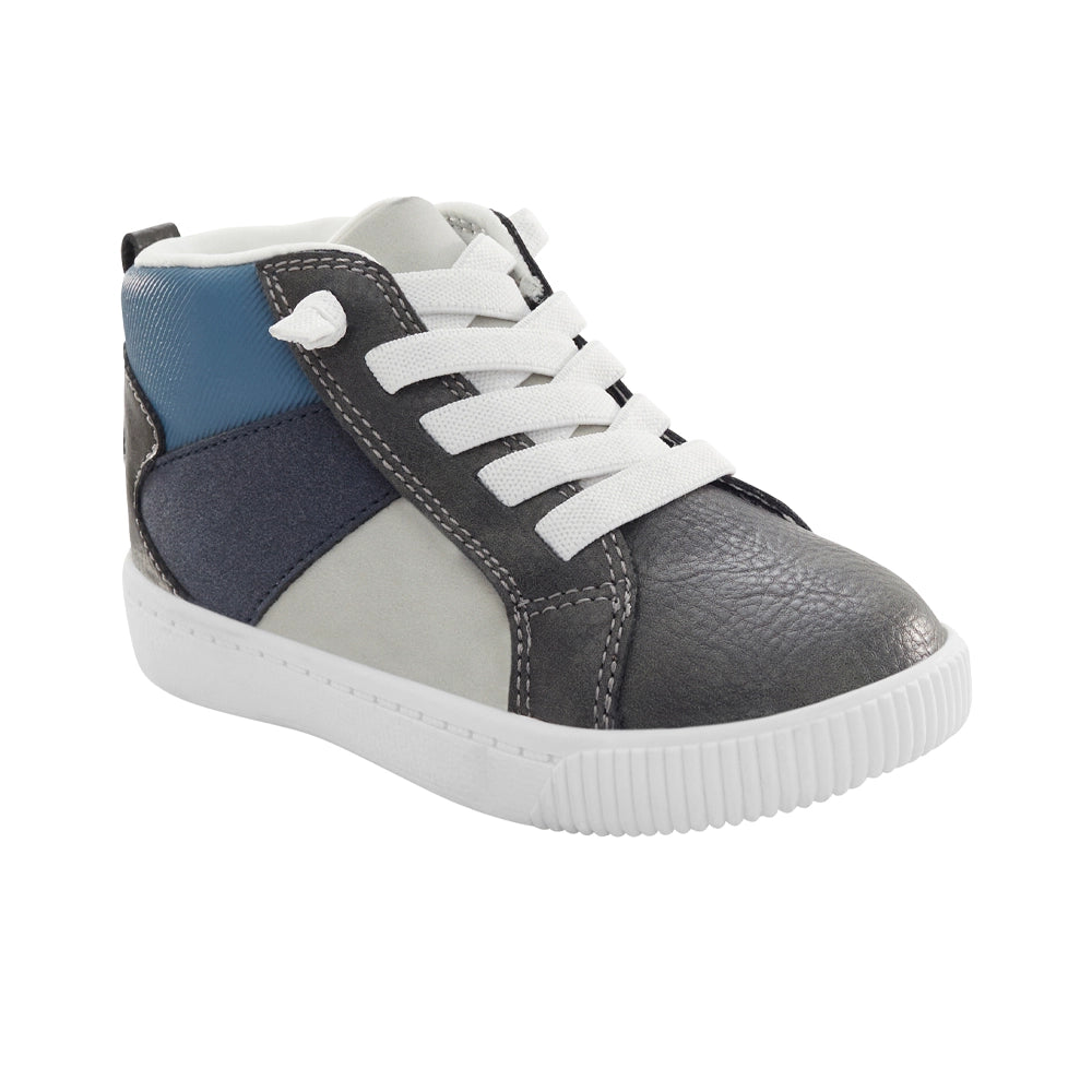 Baskets Montantes Carter's Shoes - Blanc & Gris