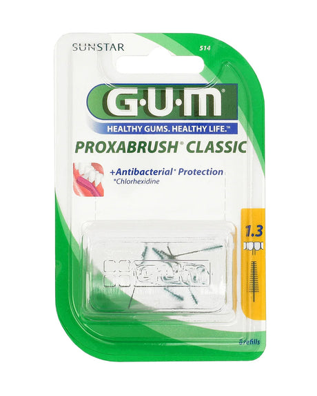 G.U.M Brossette Interdentaire Proxabrush Extra Fines 1.3mm - 8 Unités