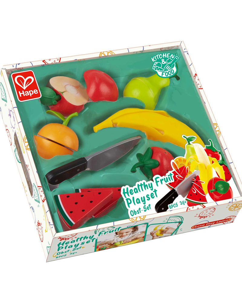 Hape Ensemble de Jeu de Fruits 9 Pièces 3A+