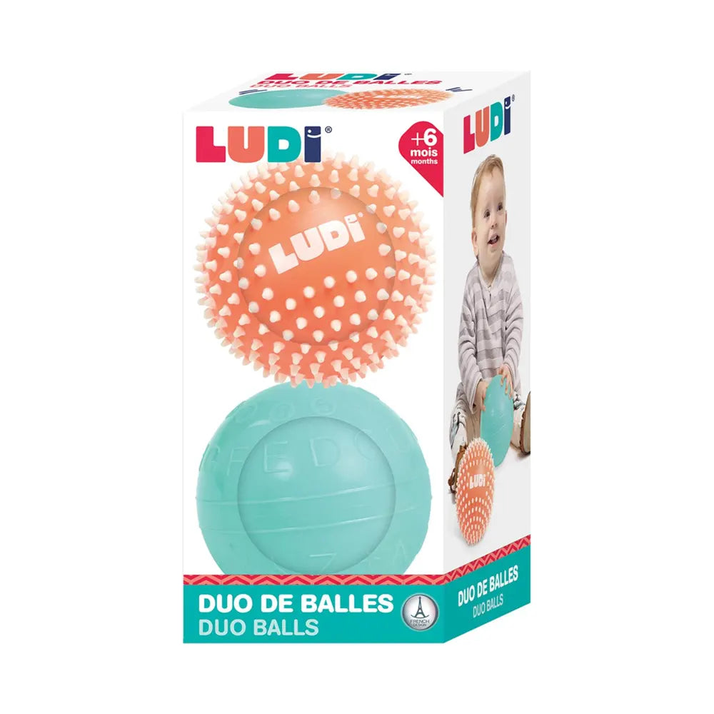 Ludi Sensory Ball Duo - 6m+