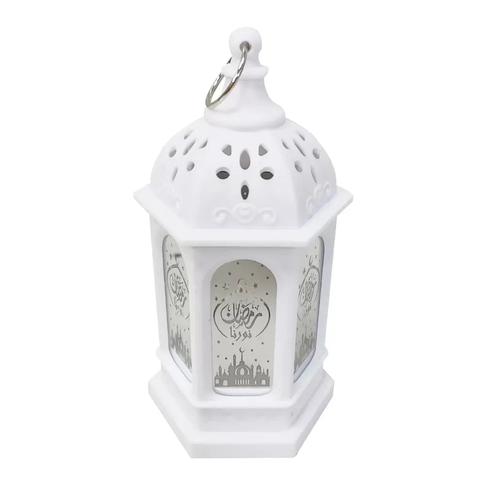 Ramadan Lantern Ornament - White