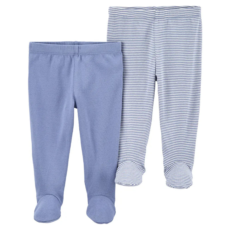 Lot de 2 Pantalons en Coton Carter's - Bleu