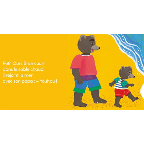 Petit Ours Brun à la Mer - Mon Petit Cartonné