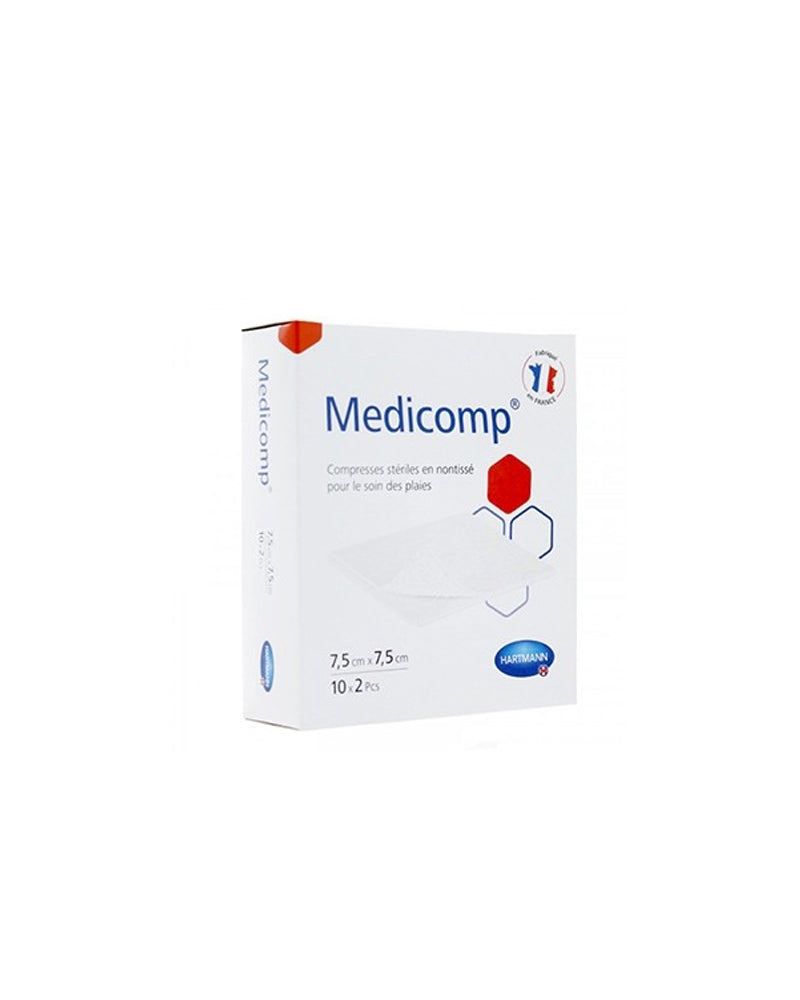 Hartmann  Medicomp® S 40 Compresses non tissé Stériles 7.5x7.5cm