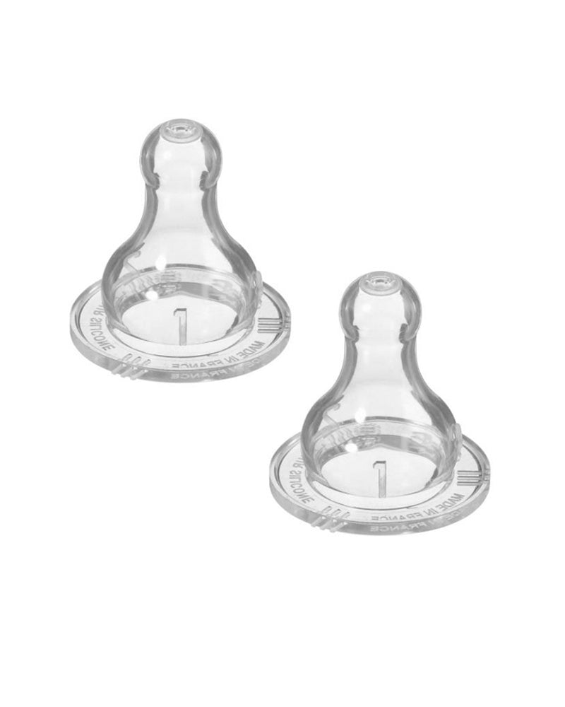 Bébé Confort 2 Tétines Silicone Classique 3 Vitesses - 0-12M