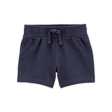 Carter's Baby Boy Pull-On Fleece Shorts - Blue