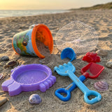 Seau de Plage avec Accessoires Multicolores - Jungle