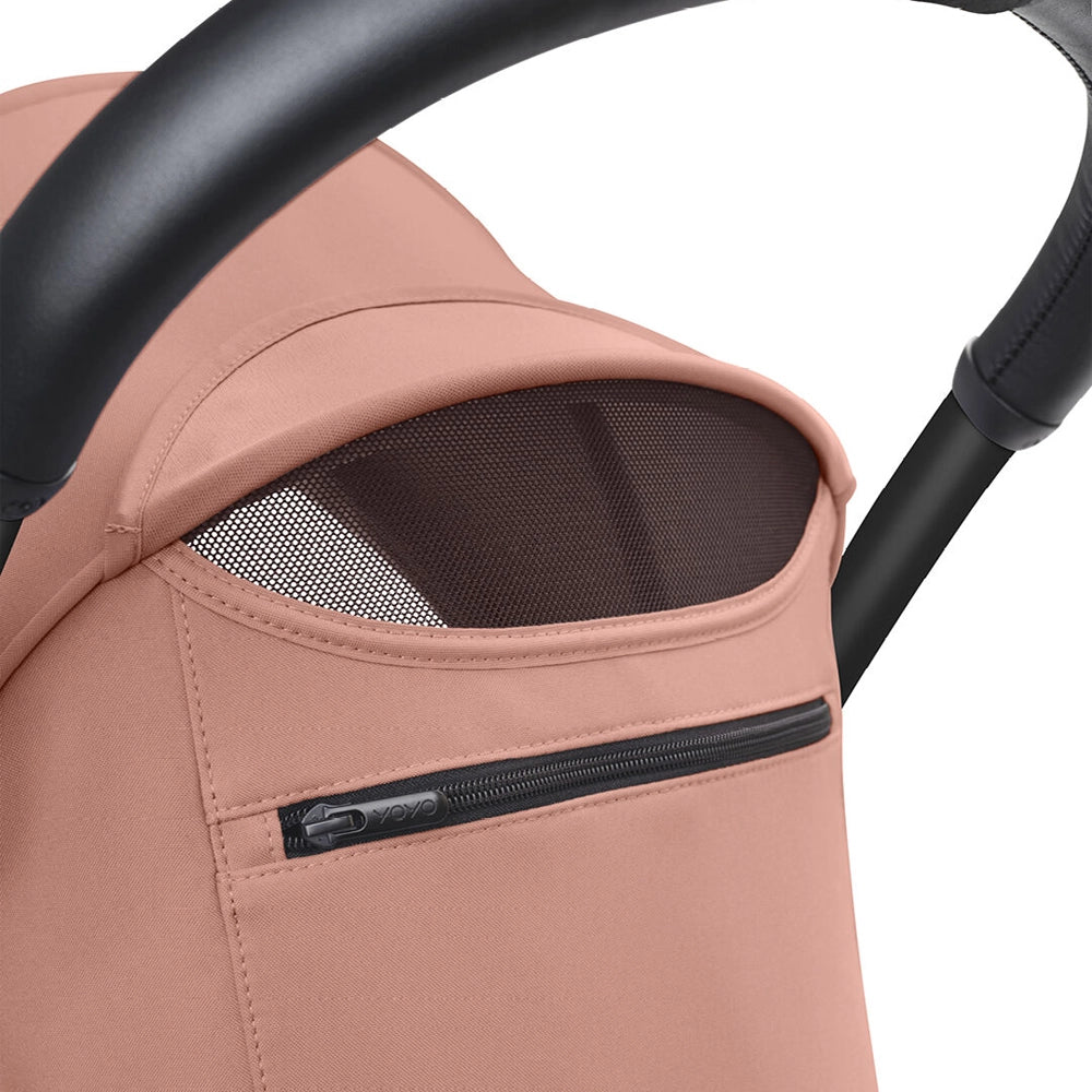 Stokke® YOYO³ Stroller Black Frame 6M+ - Ginger