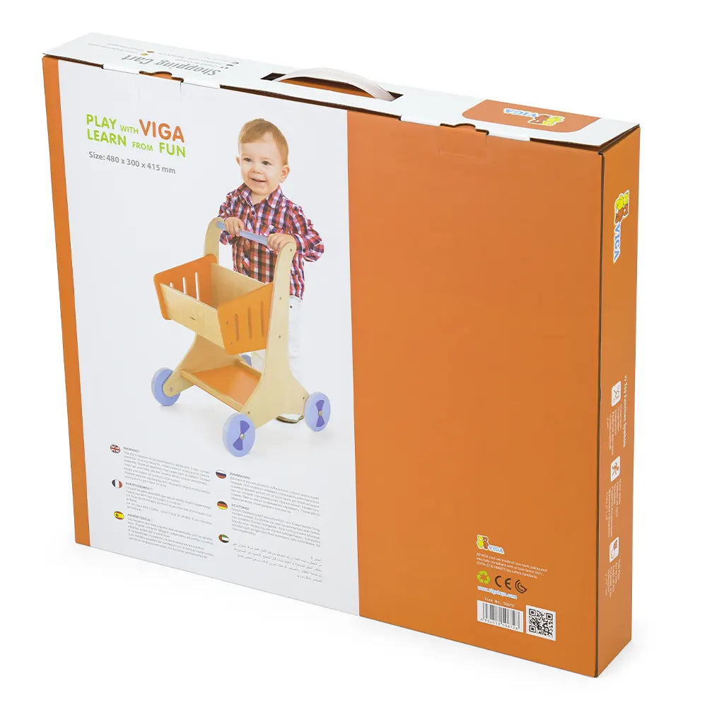 Viga Toys Chariot de Coures 12M+