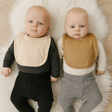 Babymat Lot de 2 Bavoirs - Brume