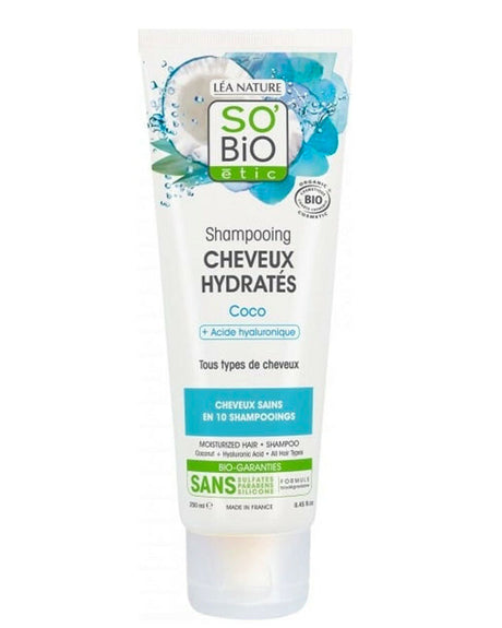 So Bio Shampoing Cheveux Hydrates Coco 250ml