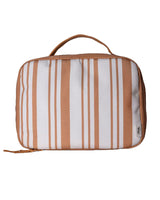 Sac à Lunch Isotherme Carré Citron - Striped Caramel