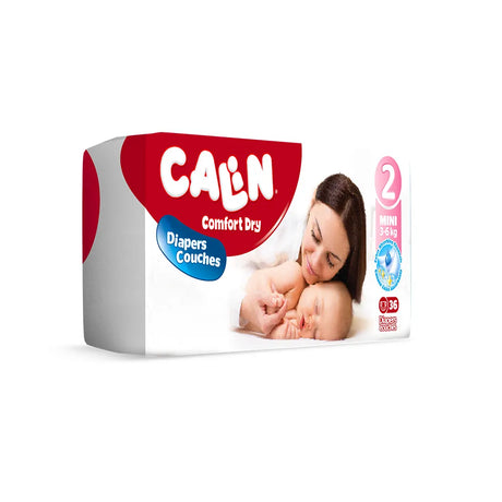 Calin Couches Bébé Mini Taille 2 - 36 Unités