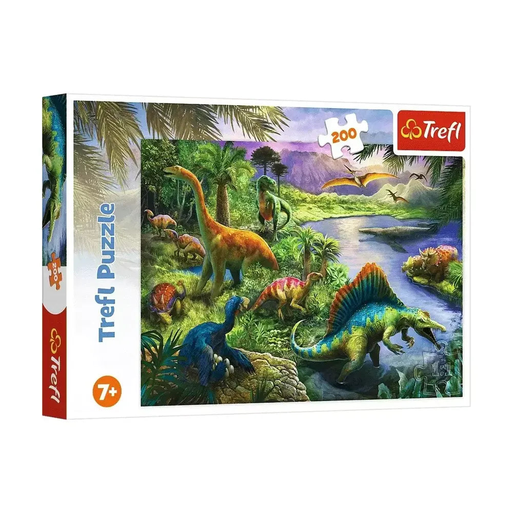 Trefl Puzzle Dinosaurs 200 Pièces - 6A+