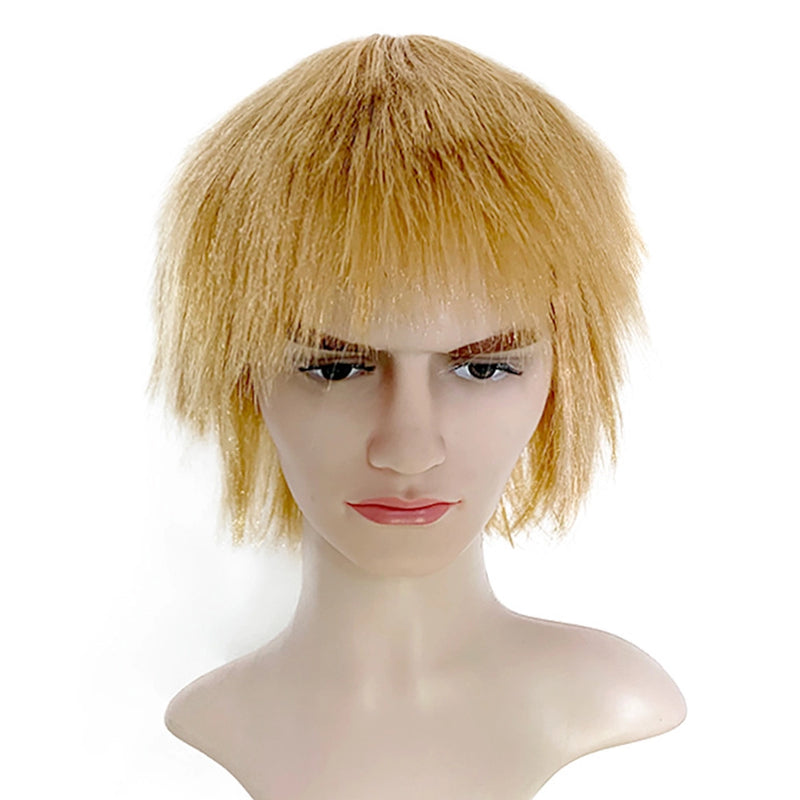 Peluca Corta y Despeinada Rubia